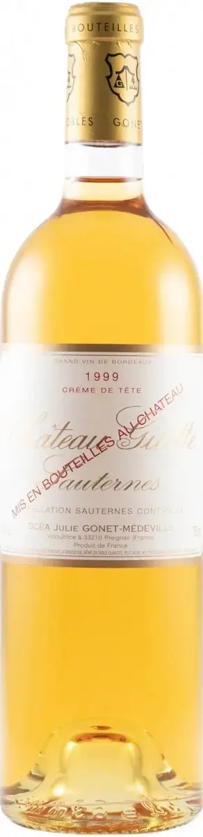 Вино Chateau Gilette Sauternes Creme de Tete AOC, 1999, 0.75 л