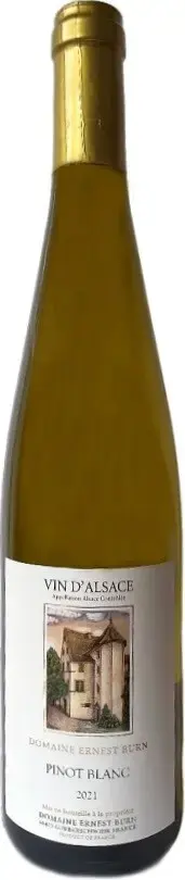 Вино Domaine Ernest Burn Pinot Blanc Alsace AOC, 2021, 0.75 л