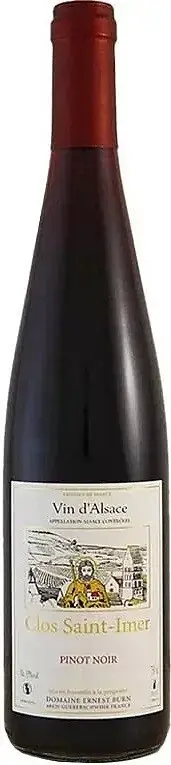 Вино Domaine Ernest Burn Pinot Noir Alsace Clos Saint Imer AOC, 2020, 0.75 л