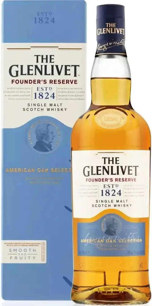Виски The Glenlivet Founder's Reserve gift box, 0.75 л