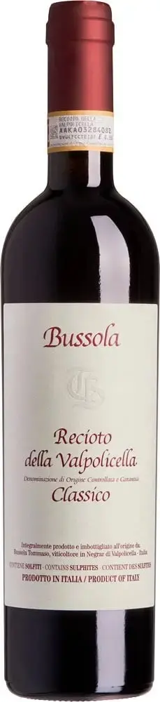 Вино Tommaso Bussola Recioto della Valpolicella Classico, 2018, 0.5 л