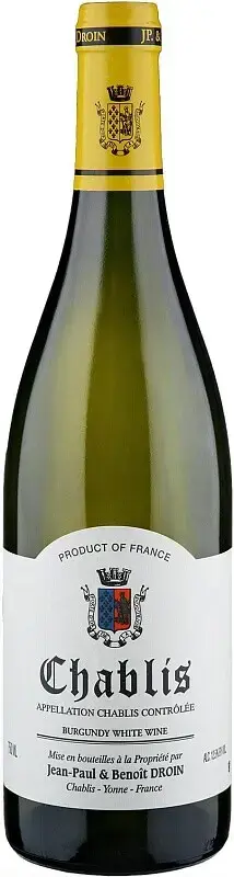 Вино Jean-Paul & Benoit Droin Chablis AOC, 2023, 0.75 л