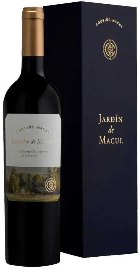Вино Cousino-Macul Jardin de Macul Cabernet Sauvignon, gift box, 2019, 0.75 л