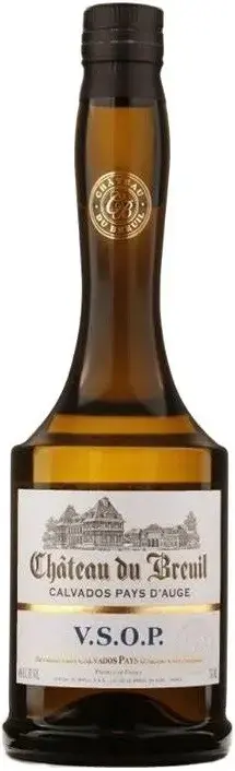 Кальвадос Chateau du Breuil V.S.O.P. Pays d'Auge AOC, 0.7 л