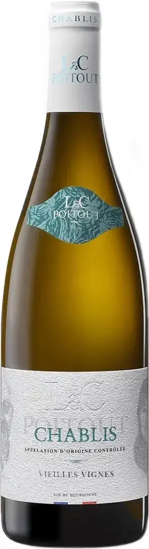 Вино L&C Poitout Chablis Vieilles Vignes AOC, 2023, 0.75 л