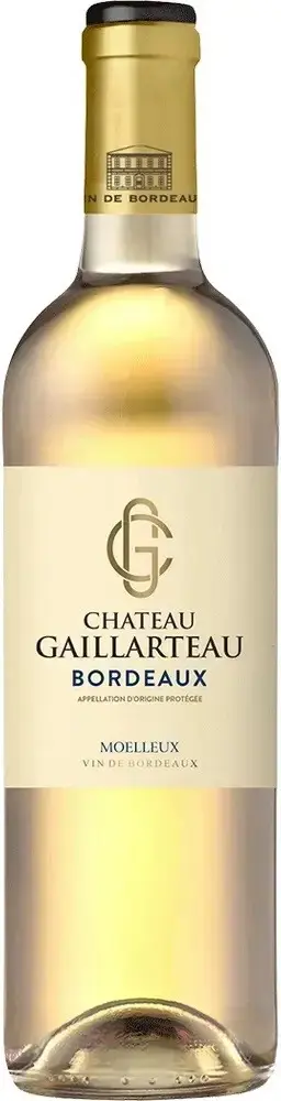 Вино Chateau Gaillarteau Blanc Moelleux Bordeaux AOP, 2022, 0.75 л