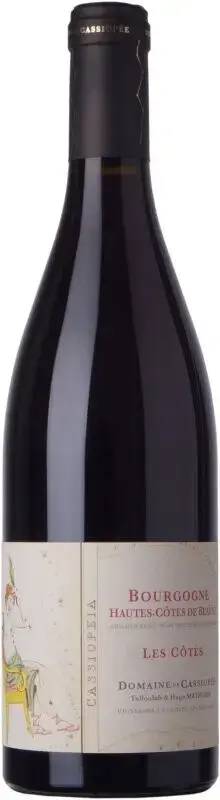 Вино Domaine de Cassiopee Les Cotes Bourgogne Hautes-Cotes de Beaune AOC Rouge, 2022, 0.75 л