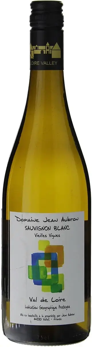 Вино Domaine Jean Aubron Sauvignon Blanc Vieilles Vignes Val de Loire IGP, 2022, 0.75 л