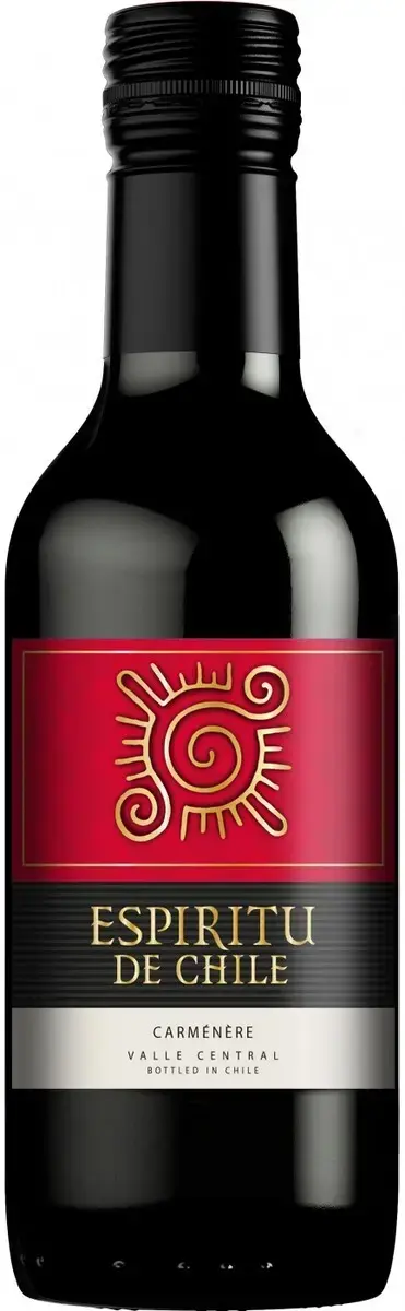 Вино Espiritu de Chile Carmenere Semi-Dry Valle Central DO, 0.187 л
