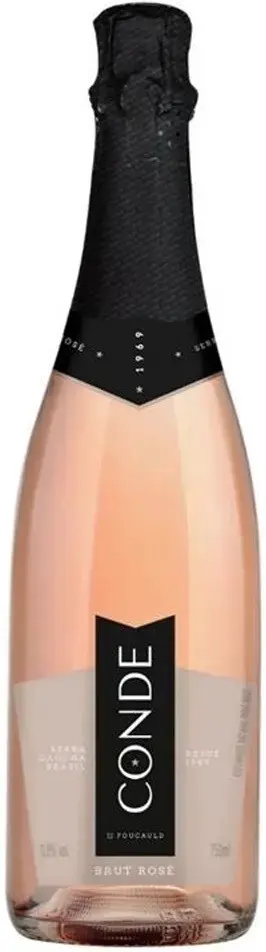 Игристое вино Conde de Foucauld Brut Rose, 2022, 0.75 л