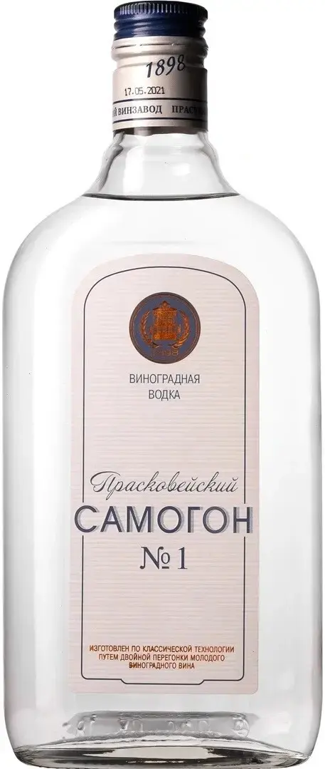 Водка Прасковейский самогон №1, 0.5 л