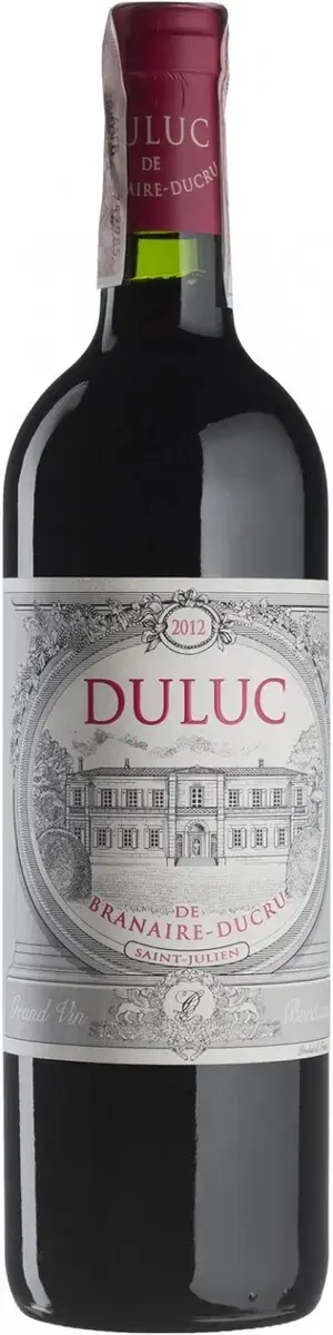 Вино Duluc de Branaire-Ducru Saint-Julien AOC, 2012, 0.75 л