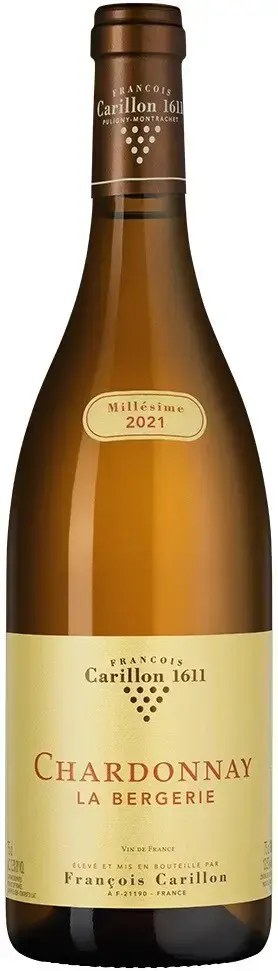 Вино Francois Carillon Chardonnay la Bergerie VdF, 2021, 0.75 л