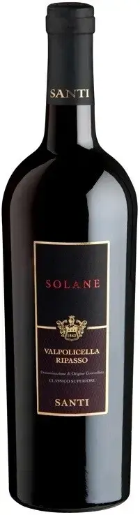 Вино Santi Solane Ripasso Valpolicella Classico Superiore DOC, 2021, 0.75 л