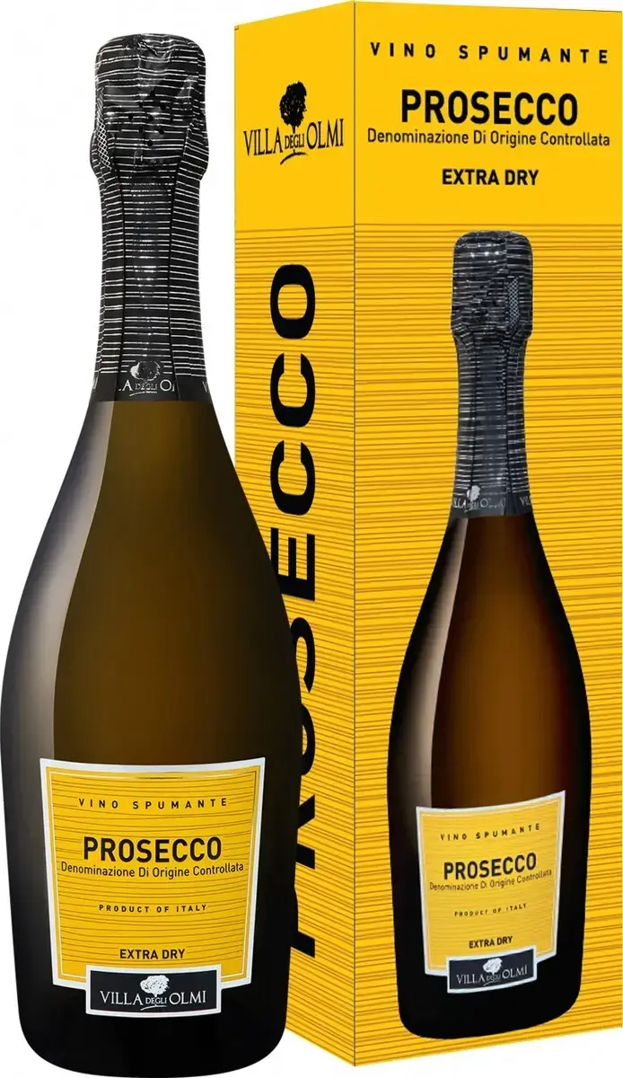 Villa degli Olmi Prosecco DOC Extra Dry, gift box, 0.75 л