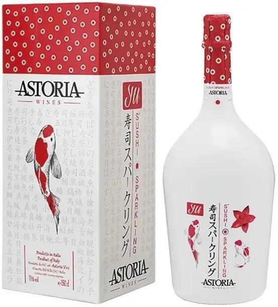 Игристое вино Astoria Yu Sushi Sparkling, gift box, 0.75 л