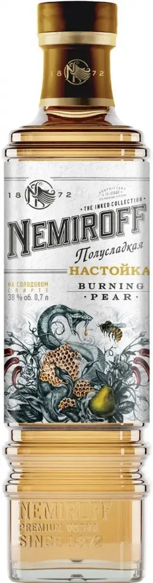 Ликер OPVZ Nemiroff Burning Pear, 0.7 л