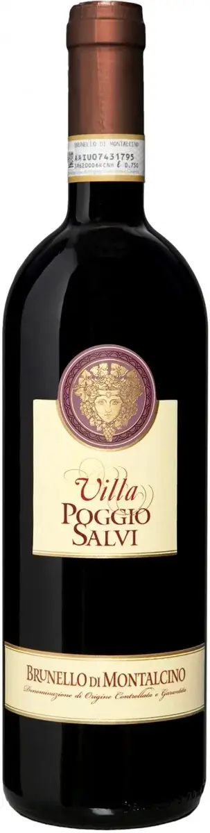 Вино Villa Poggio Salvi Brunello di Montalcino DOCG, 2020, 0.75 л