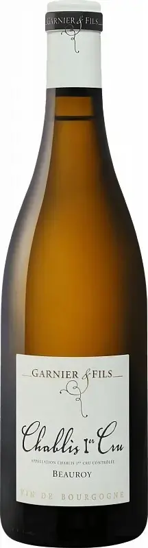 Domaine Garnier & Fils Chablis Premier Cru Beauroy AOC, 2022, 0.75 л