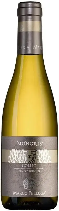 Вино Collio Pinot Grigio Mongris DOC, 2023, 0.375 л
