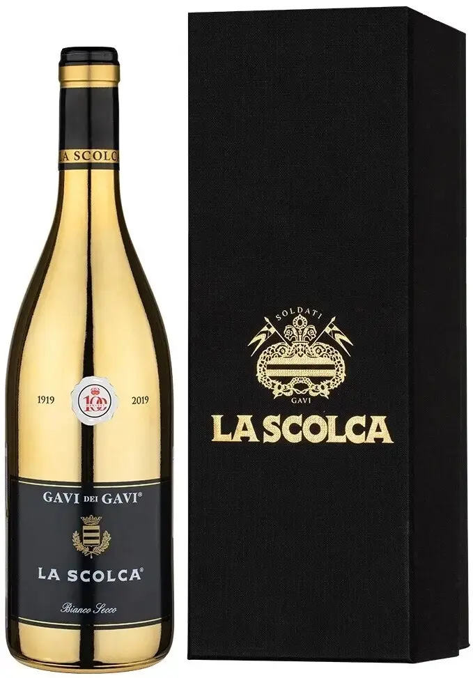 Вино La Scolca Gavi di Gavi DOCG, gift box Golden, 2023, 0.75 л