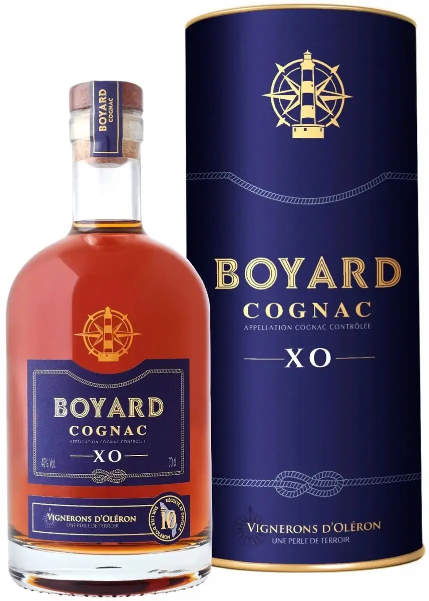 Коньяк Boyard XO Cognac AOC, gift tube, 0.7 л