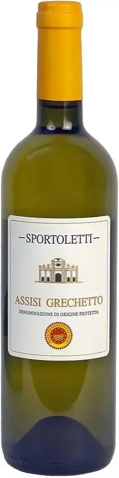 Вино portoletti Assisi Grechetto DOC, 2015, 0.75 л