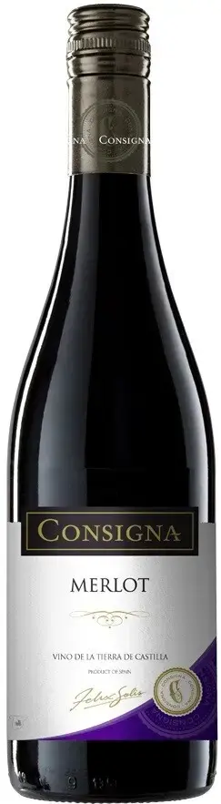 Вино Consigna Merlot Tierra de Castilla red semidry, 0.75 л