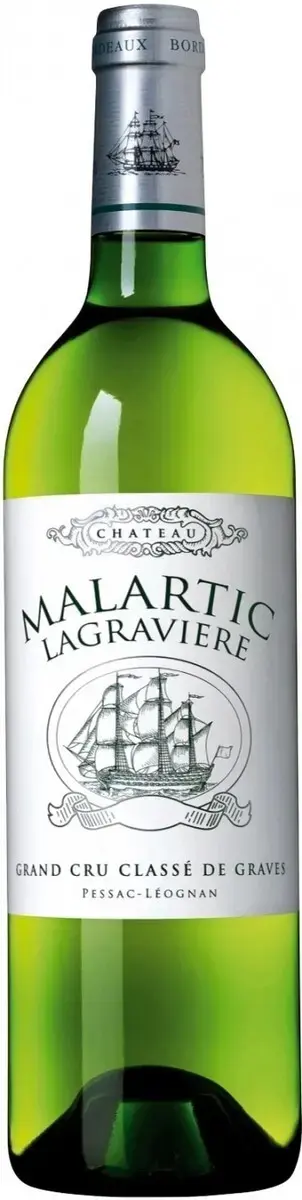 Вино Chateau Malartic Lagraviere Blanc Pessac Leognan Grand Cru Classe de Graves, 2016, 0.75 л