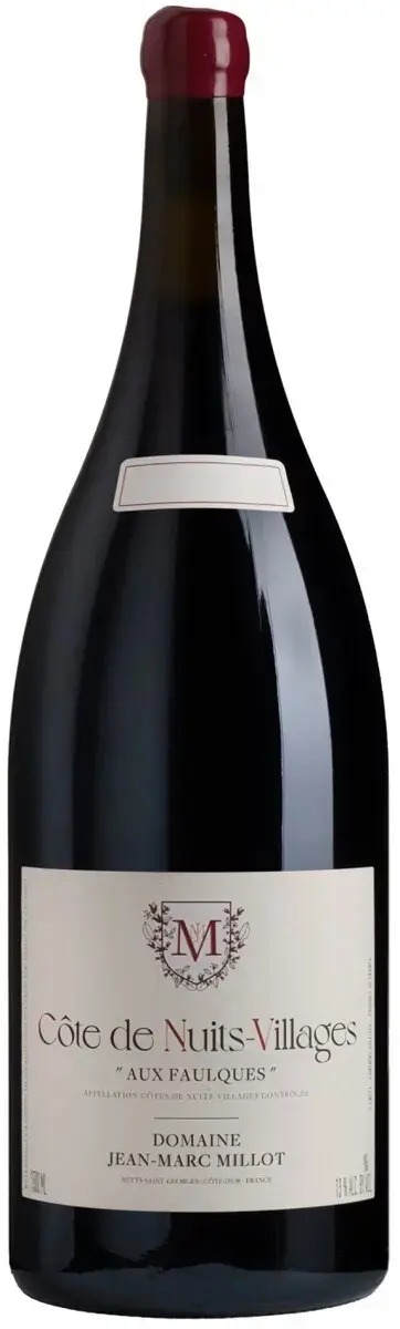 Вино Domaine Jean Marc Millot Cote de Nuits Villages Aux Faulques AOC, 2022, 1.5 л