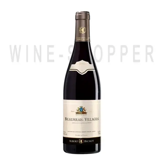 Вино Beaujolais VILLAGE. Albert Bischo dry, 0.375 л
