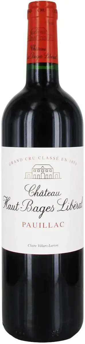 Вино Chateau Haut-Bages Liberal Grand Cru Classe Pauillac AOC, 2020, 0.75 л