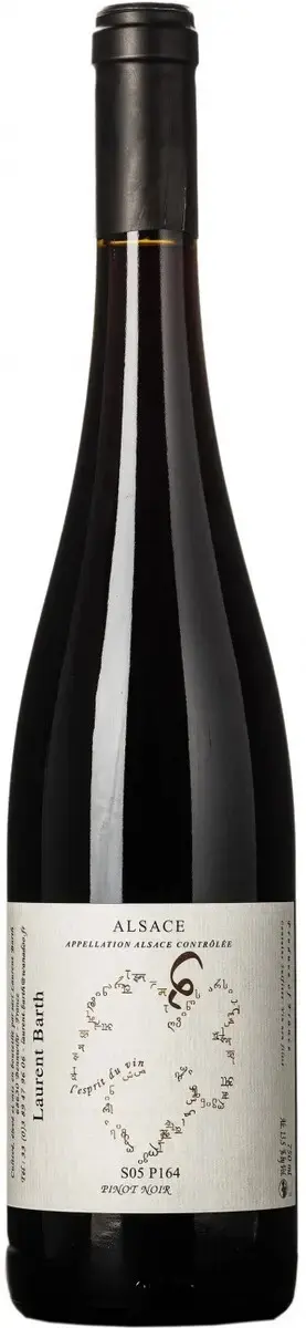 Вино Laurent Barth S05 P164 Pinot Noir Alsace AOC, 2022, 0.75 л