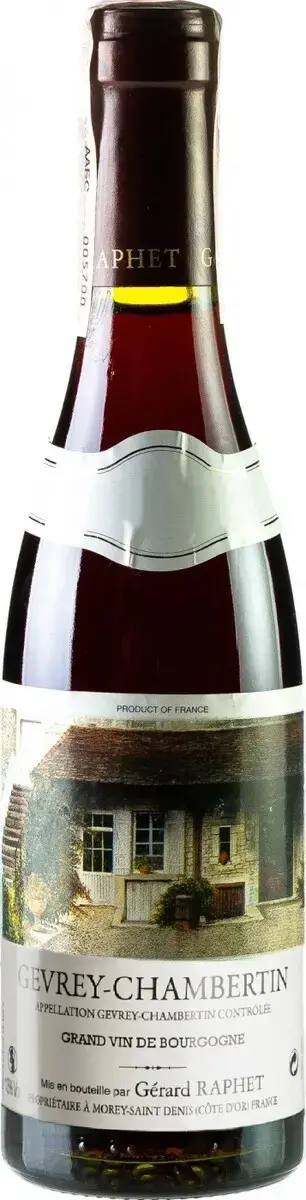 Вино Gerard Raphet Gevrey-Chambertin AOC, 2018, 0.375 л