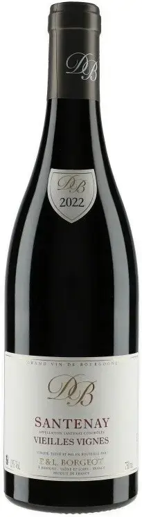 Вино P. & L. Borgeot Santenay Vieilles Vignes AOC, 2022, 0.75 л