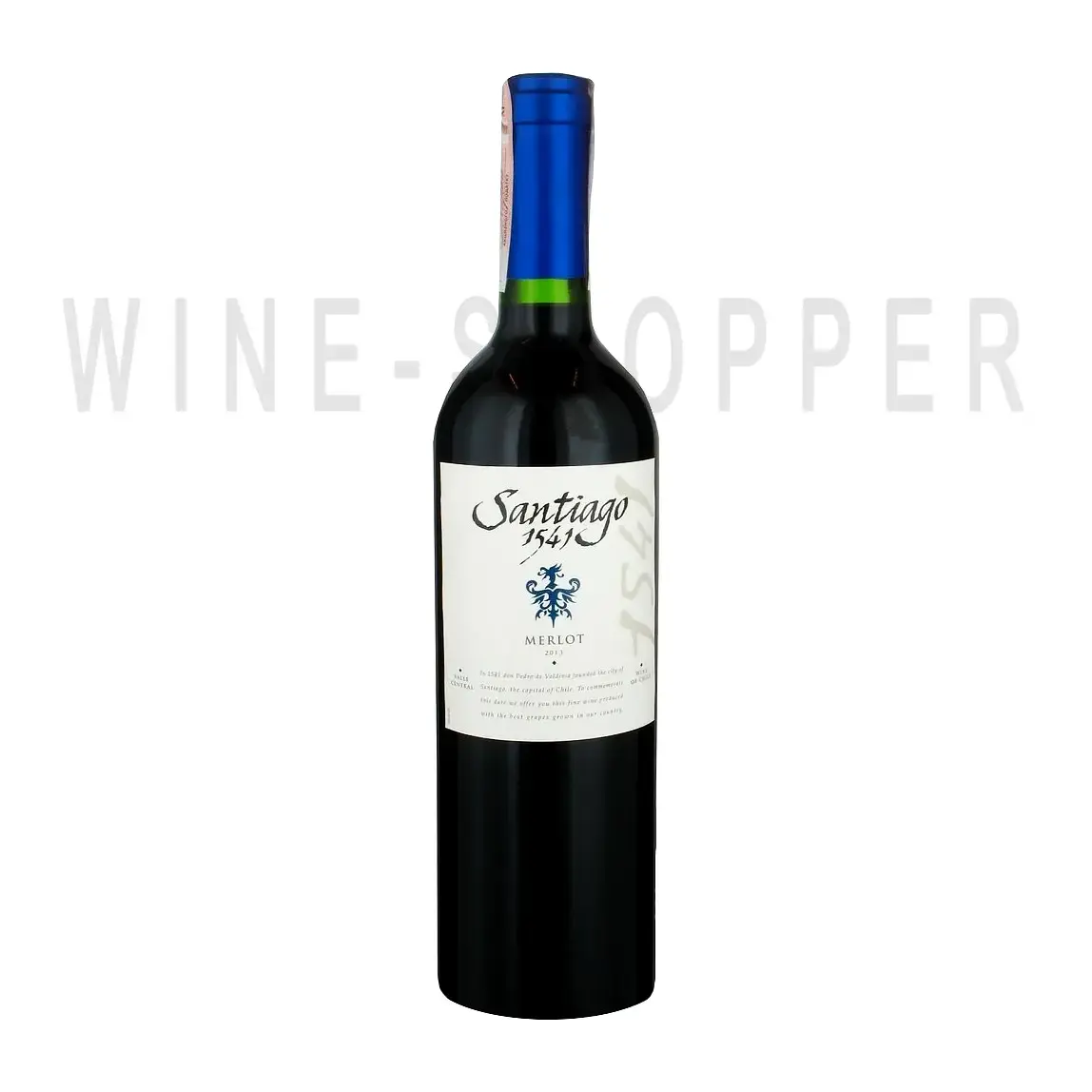 Вино TiB Santiago 1541 Reserva Merlot 2015 0.75 л