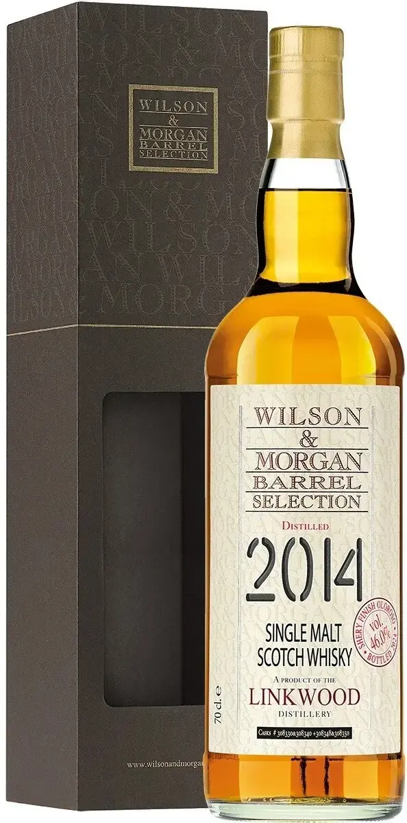 Виски Wilson Morgan, Barrel Selection Linkwood Sherry Finish Oloroso, 2014, gift box, 0.7 л