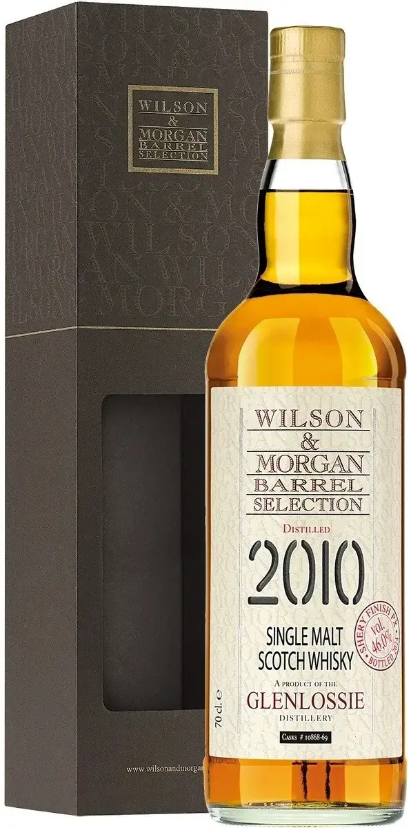 Виски Wilson Morgan, Barrel Selection Glenlossie Sherry Finish PX, 2010, gift box, 0.7 л