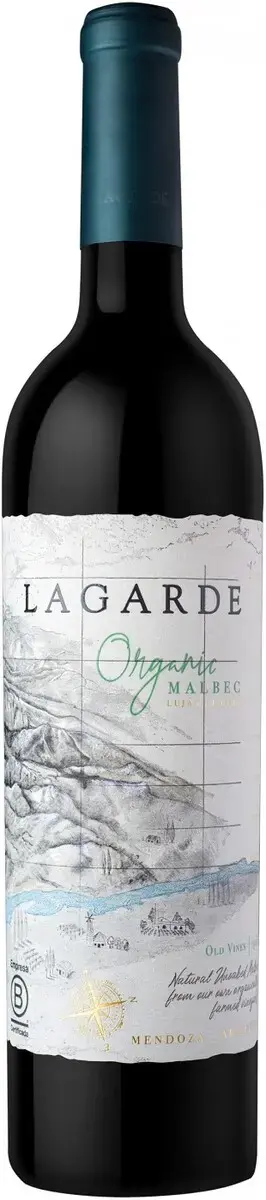 Вино Lagarde Organic Malbec, 2023, 0.75 л