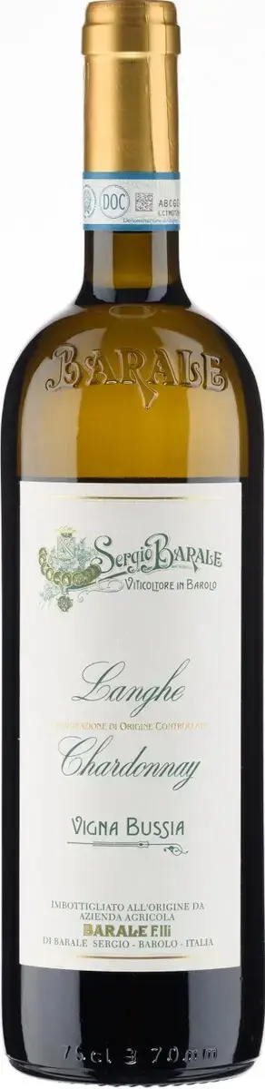 Вино Barale Fratelli Chardonnay Bussia Langhe DOC, 2023, 0.75 л
