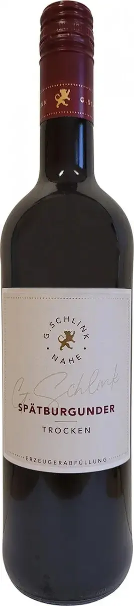 Вино G. Schlink Spatburgunder, 2023, 0.75 л