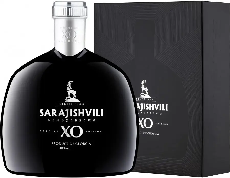 Коньяк Sarajishvili XO Black Edition, gift box, 0.7 л