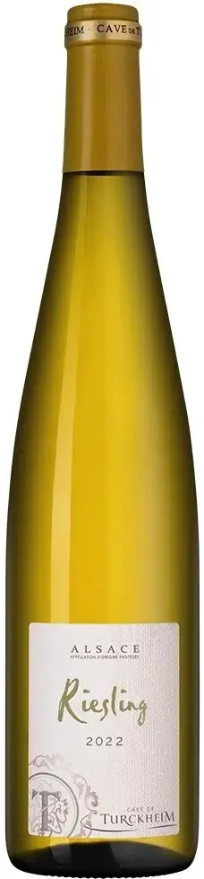Вино Cave de Turckheim Riesling Alsace AOC, 2022, 0.75 л