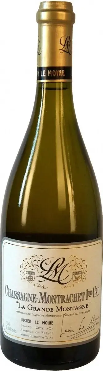 Вино Lucien Le Moine Chassagne-Montrachet Premier Cru La Grande Montagne AOC, 2022, 0.75 л