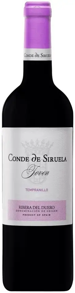 Вино Conde de Siruela Joven Ribera del Duero DO, 2023, 0.75 л
