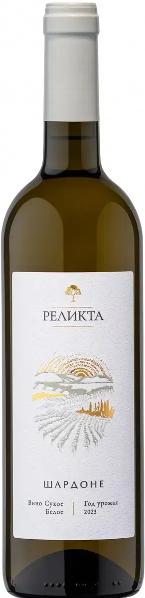 Вино Реликта Шардоне, 2023, 0.75 л