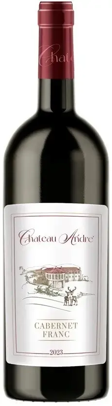 Вино Chateau Andre Cabernet Franc, 2023, 0.75 л