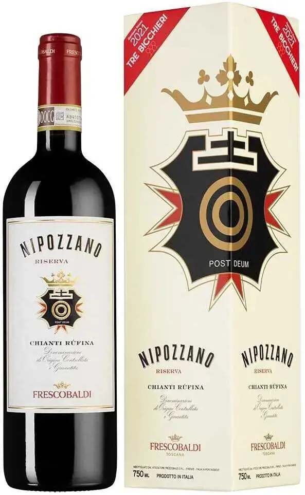 Вино  Nipozzano Chianti Rufina Riserva DOCG, gift box, 2021, 0.75 л