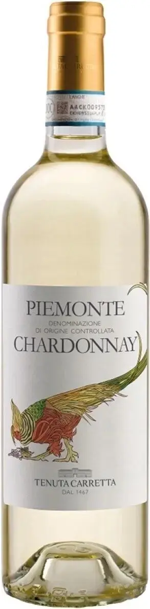 Вино Tenuta Carretta Chardonnay Piemonte DOC, 2024, 0.75 л