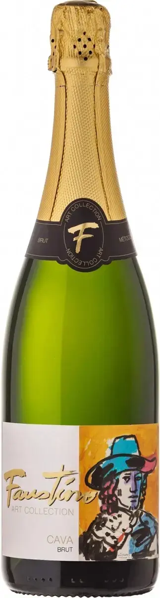 Игристое вино Faustino Art Collection Cava Brut DO, 2022, 0.75 л